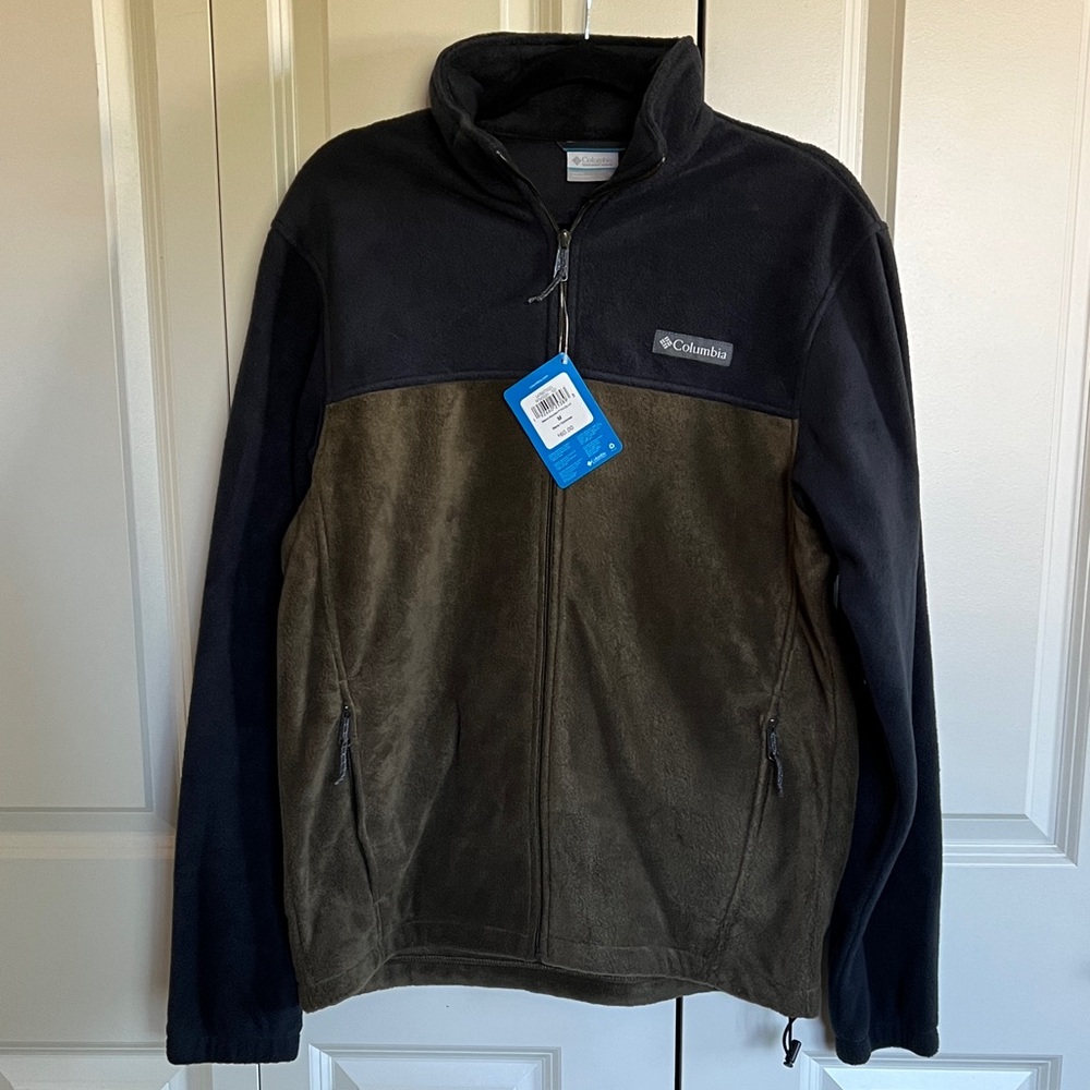 Columbia Men's Black and Brown Performance Jacket